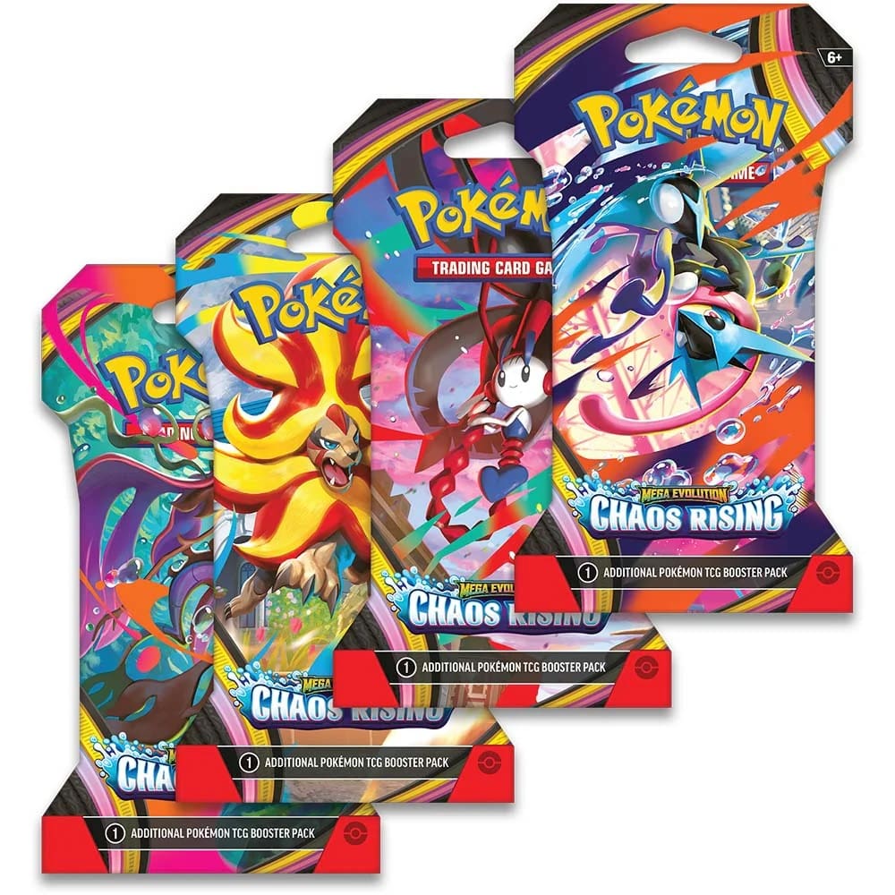 Pokemon TCG - Chaos Rising Sleeved Booster - Assorted