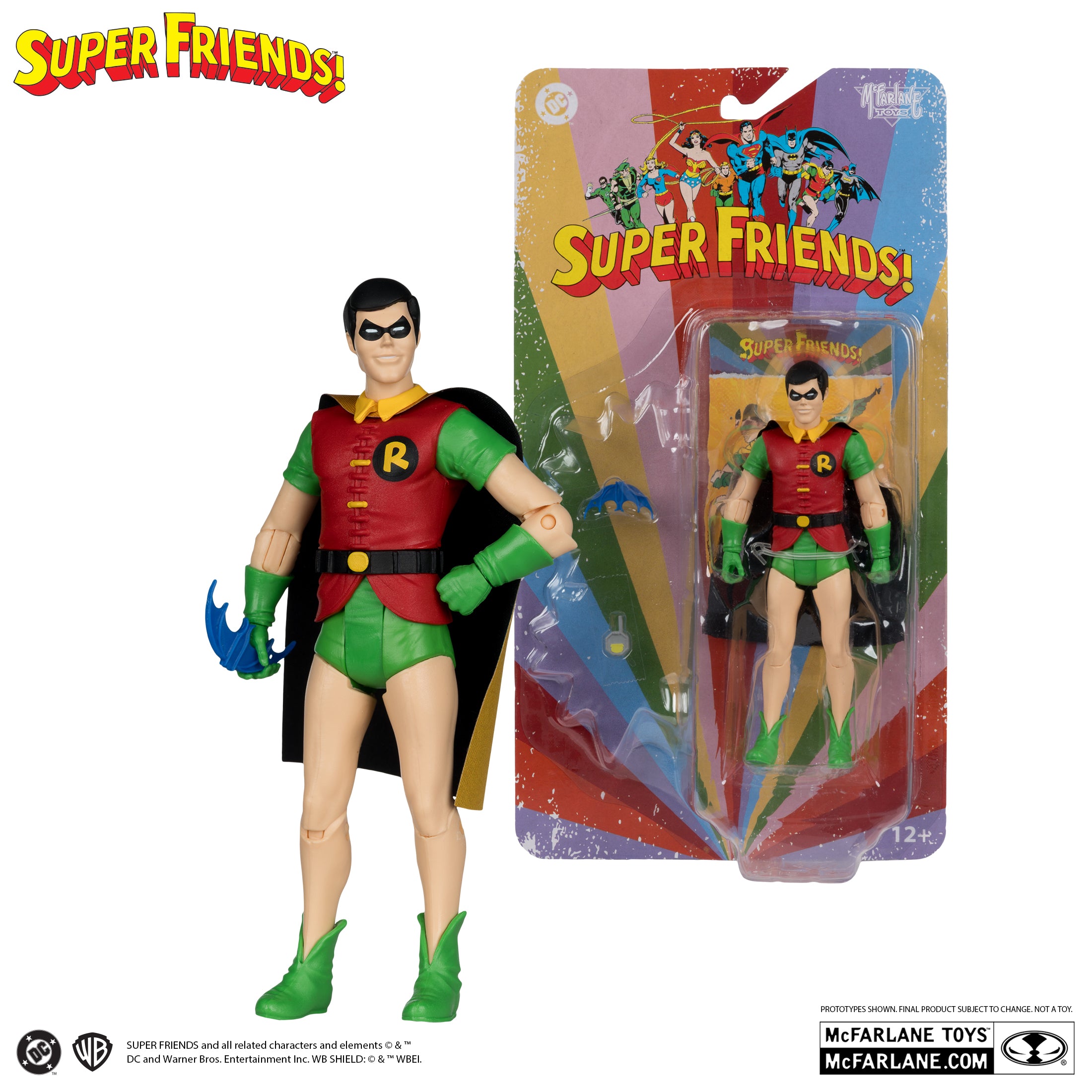 Super Friends - Robin DC Retro 6" Scale Action Figure