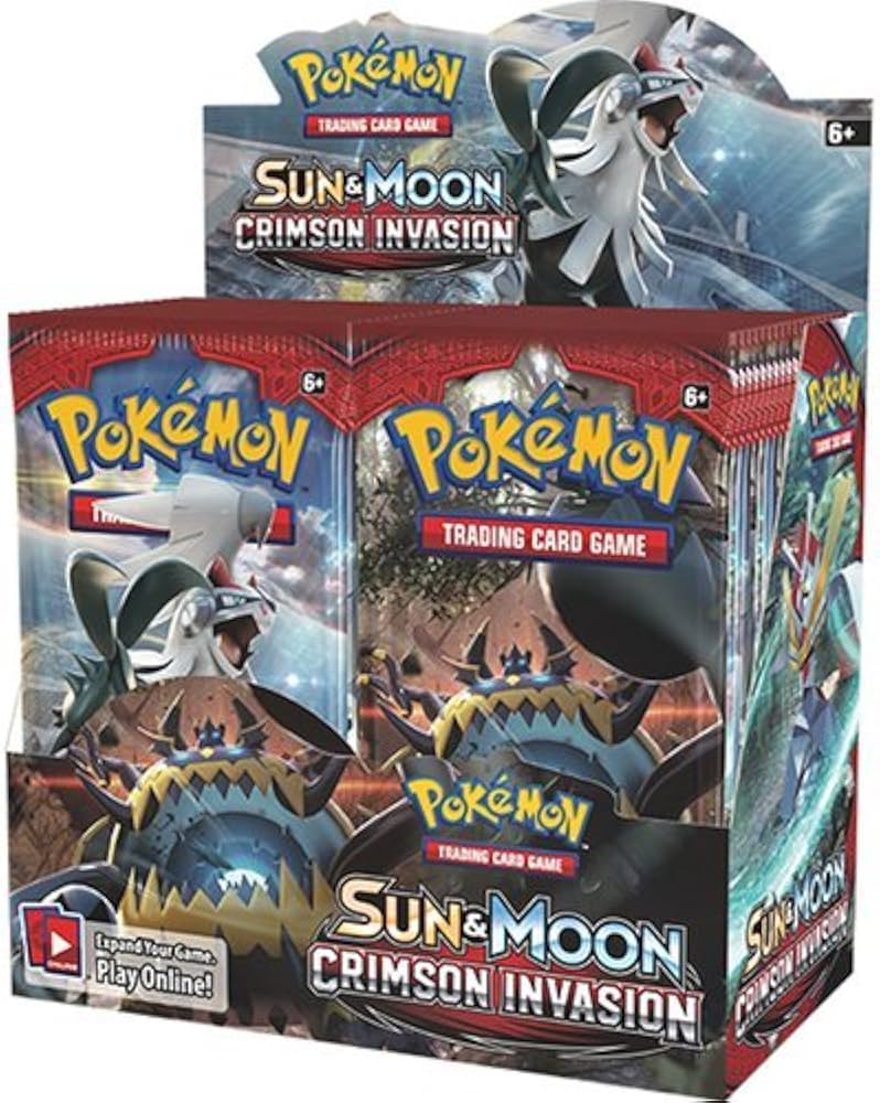 POKÉMON TCG Sun & Moon Crimson Invasion Booster Box