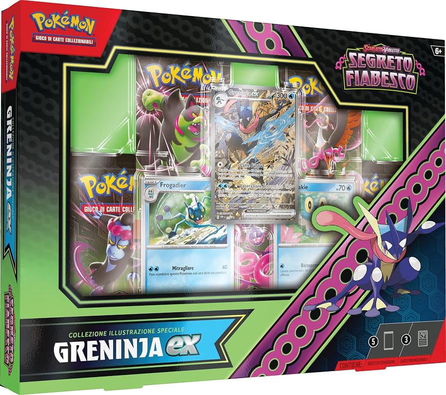 Pokemon Shrouded Fable Greninja ex Special Illustration Collection