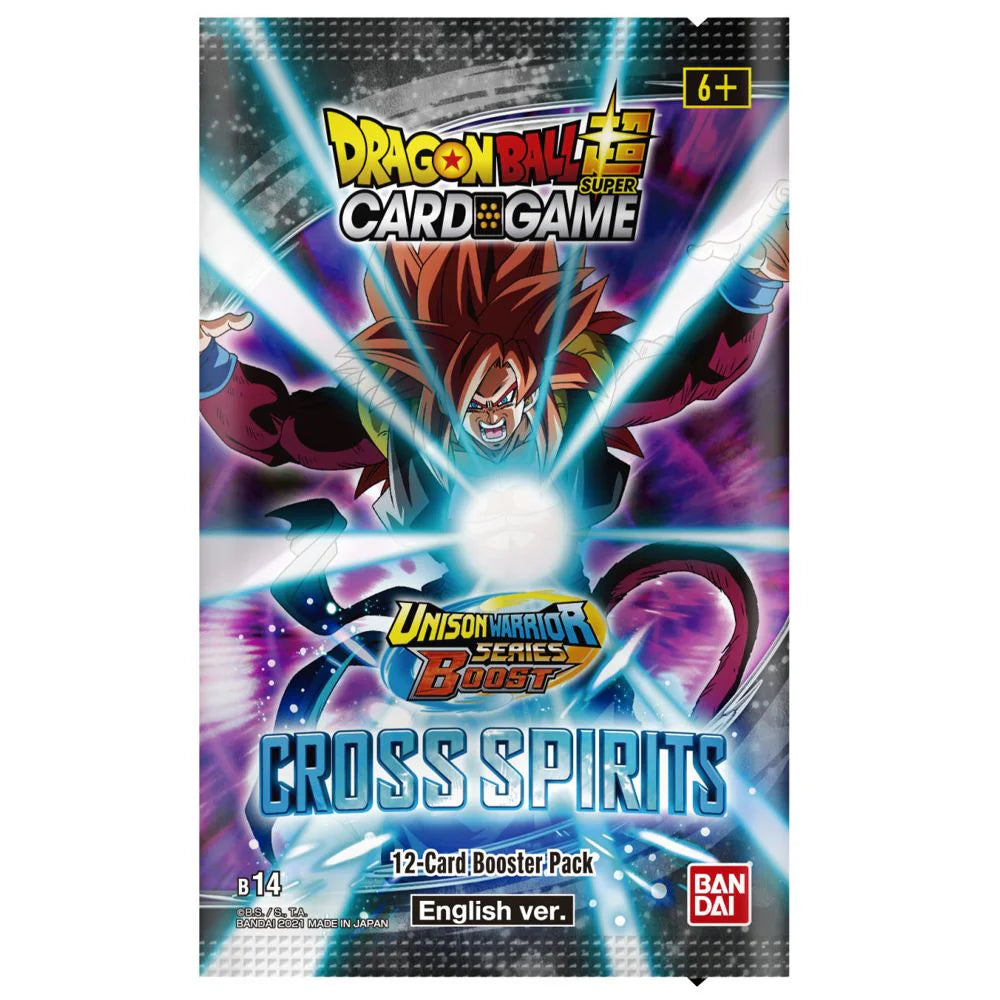 Dragonball Super TCG Cross Spirits Unison Warrior Series Booster Pack