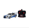 Fast & Furious 2002 Nissan Skyline GT-R BNR34 1:24 Scale Remote Control Car
