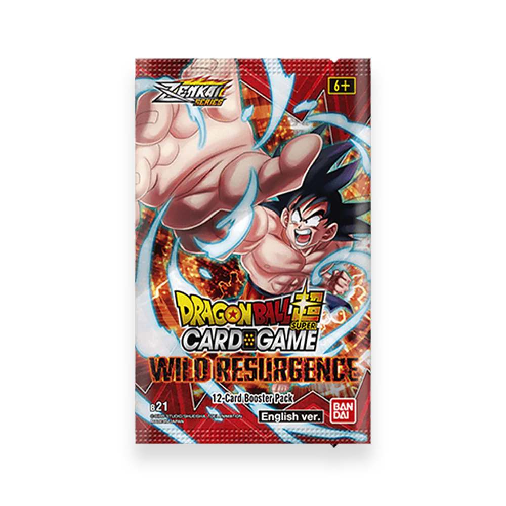 Dragon Ball Super TCG - Wild Resurgence Sealed Booster Pack (1x Pack) Random Art