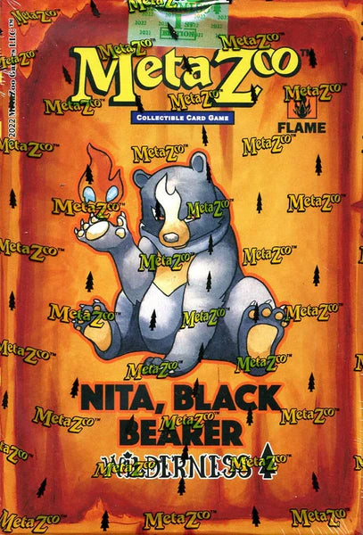 MetaZoo TCG Wilderness 1st Edition Theme Deck - Nita, Black Bearer