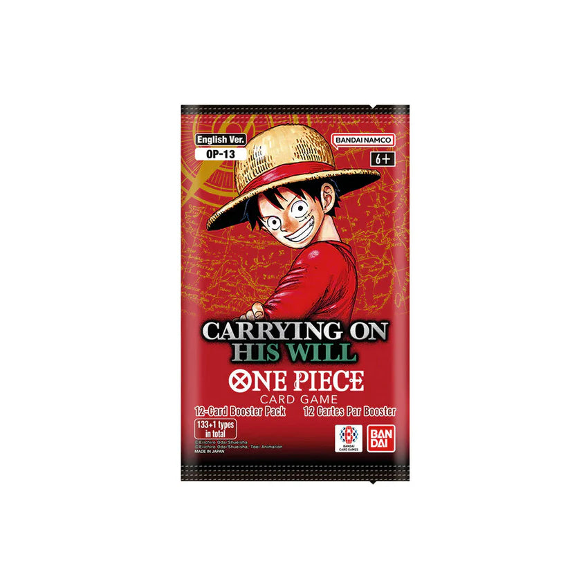 One Piece Carrying On His Will Booster Pack OP13