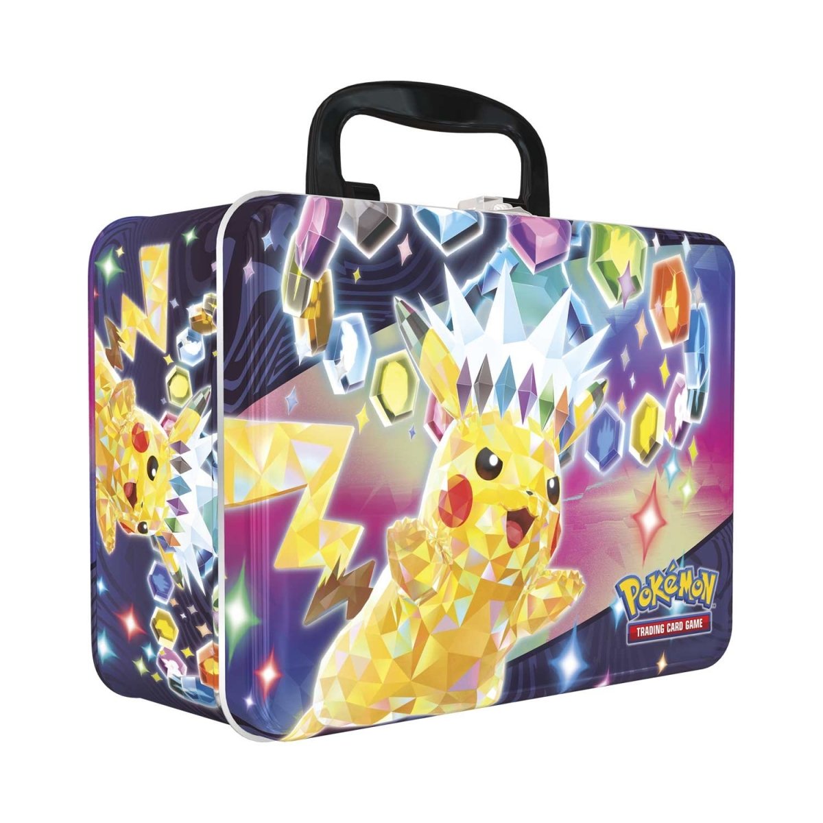 POKEMON Surging Sparks Collectors Chest Tin