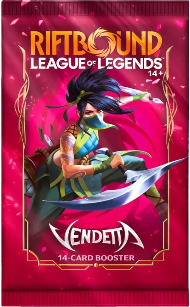Riftbound League Of Legends TCG: Vendetta Booster Pack