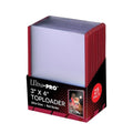 Ultra Pro 3 inch X 4 inch Clear Regular Toploader 25 Pack (RED)