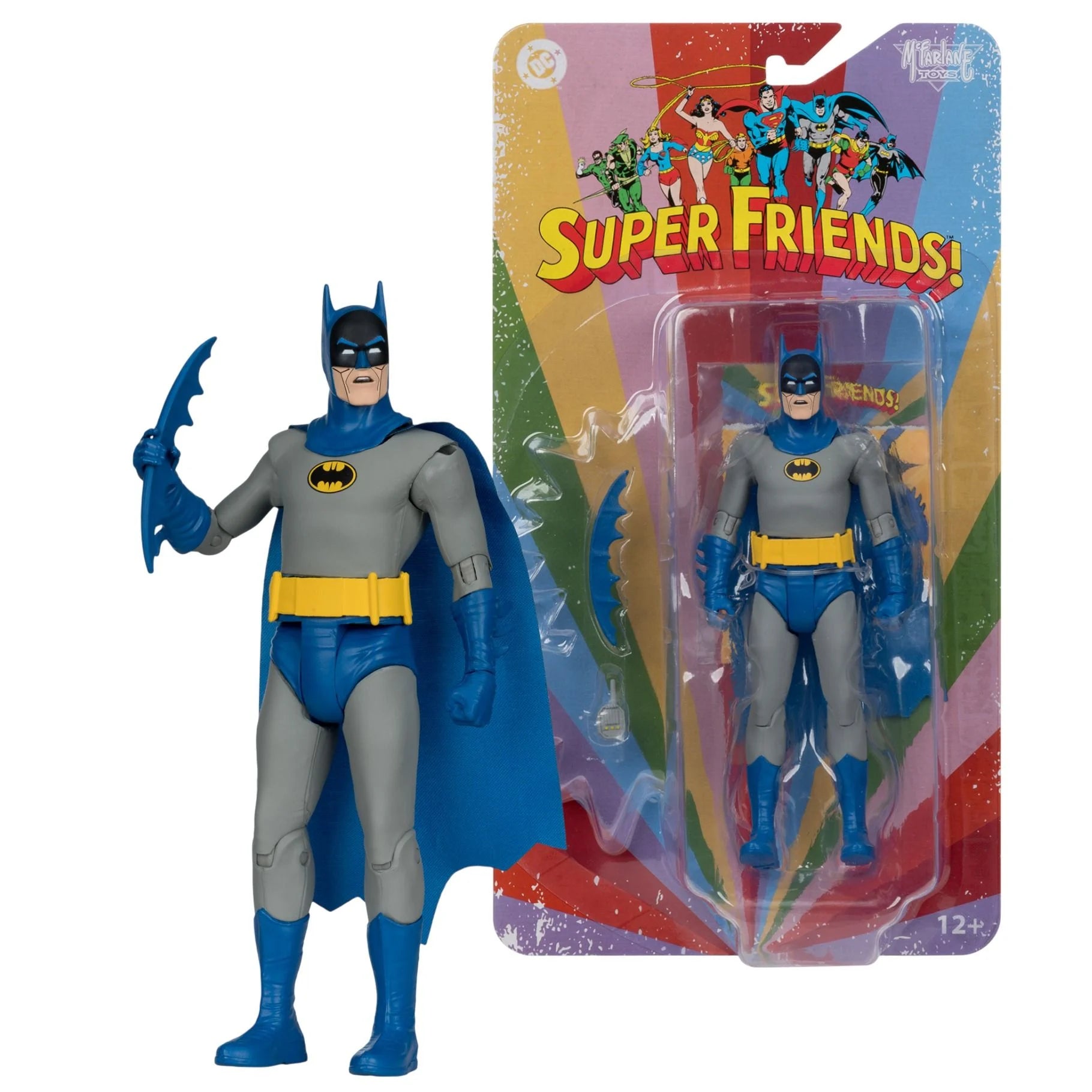 Super Friends - Batman DC Retro 6" Scale Action Figure