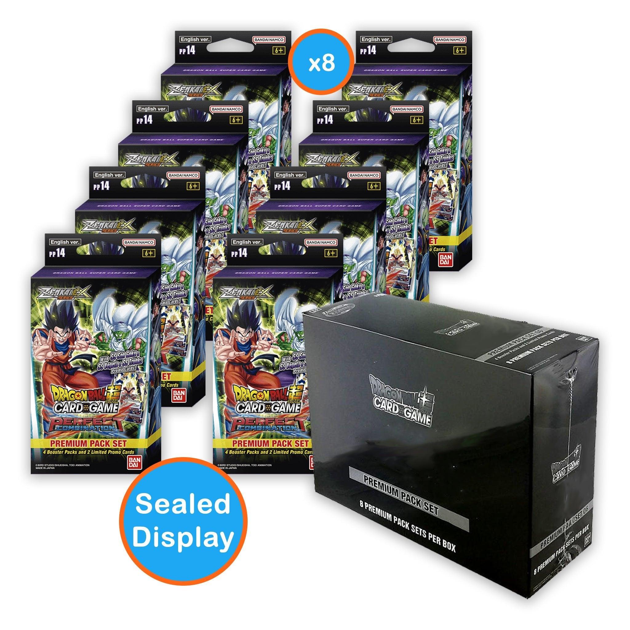 Dragon Ball Super: Perfect Combination (PP14) - Premium Pack: Display (8 Premium Packs)
