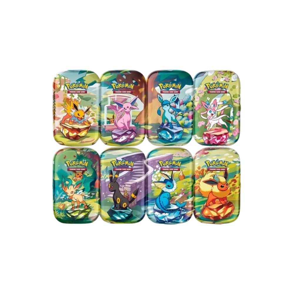 Pokemon Prismatic Evolutions Mini Tin - Assorted