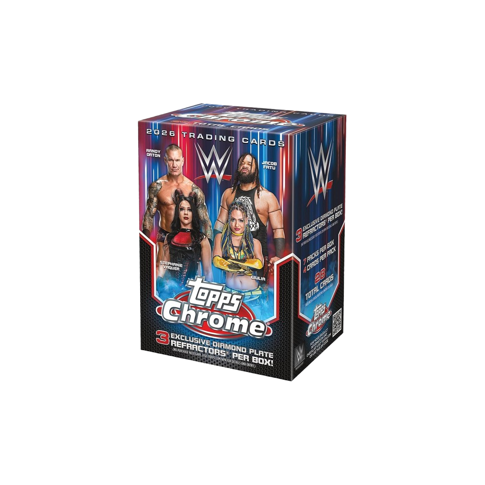 2026 Topps Chrome WWE Wrestling Blaster Box