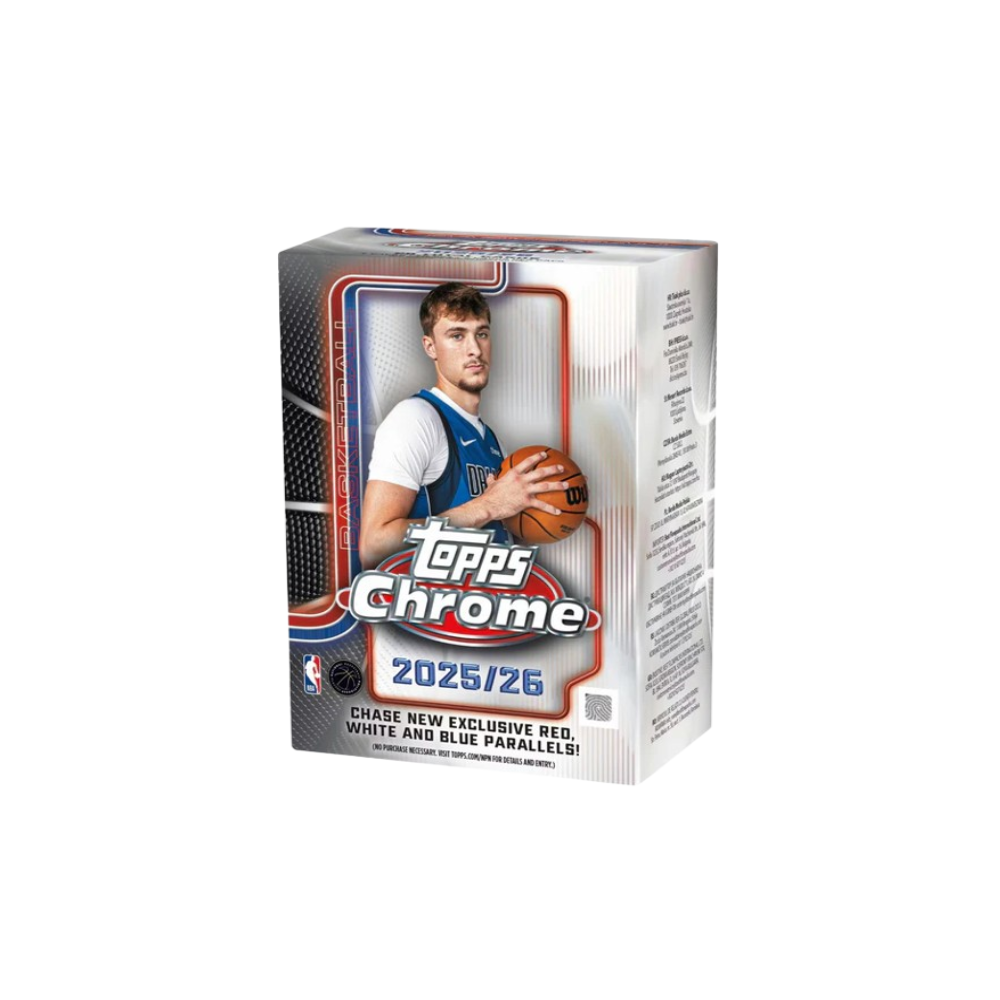 2025-26 Topps Chrome Basketball 7-Pack Blaster Box
