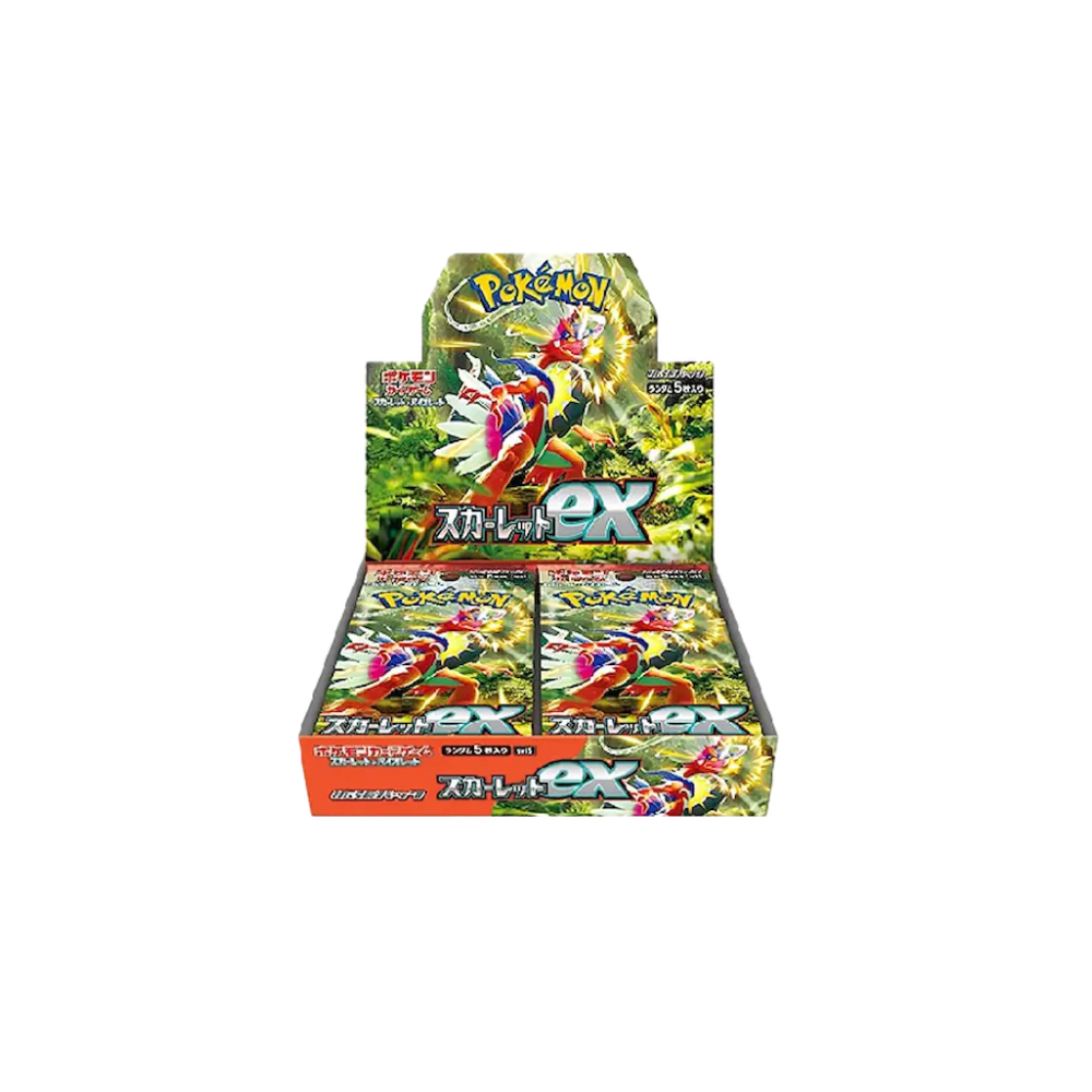 Pokemon Scarlet & Violet Scarlet ex Booster Box SV1S Japanese