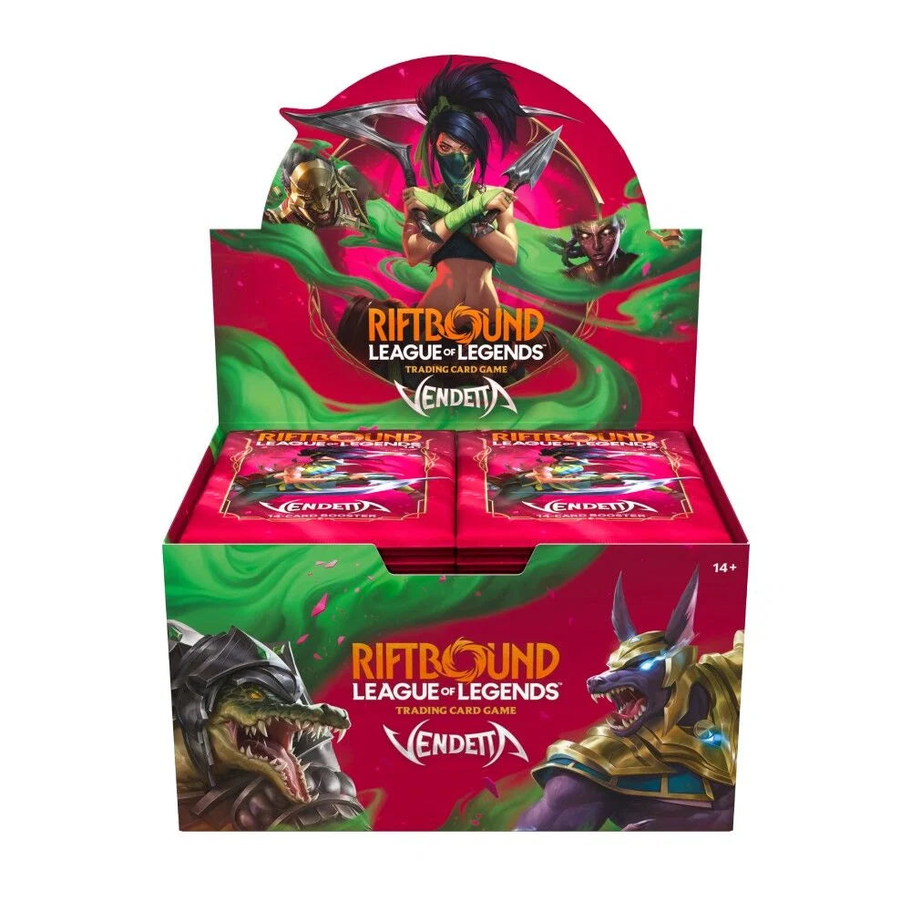 Riftbound League of Legends TCG: Vendetta Booster Box