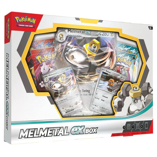 Pokemon Melmetal ex Box - 4 Packs, Promos