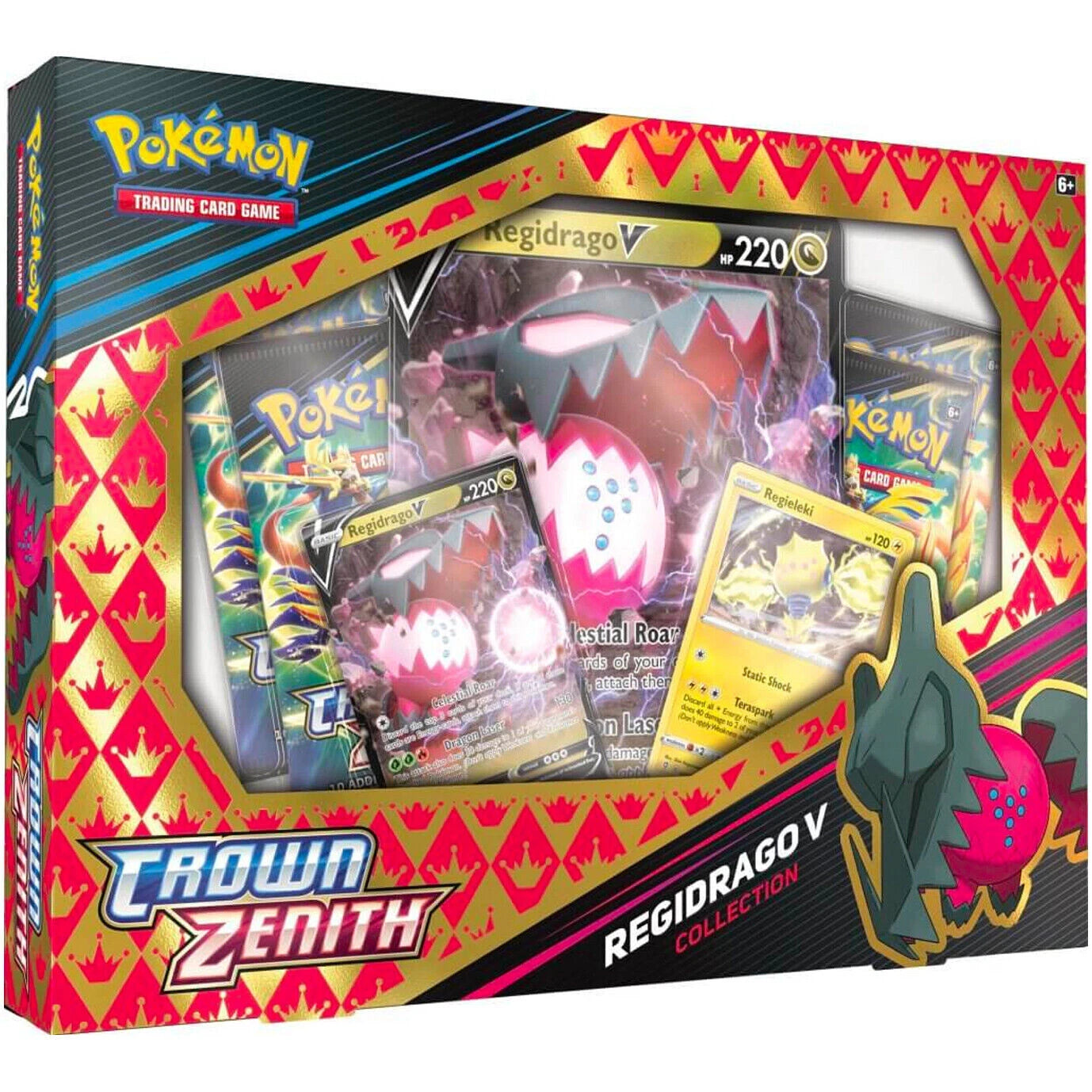 Pokemon TCG Crown Zenith Pokemon TCG Regidrago V Box