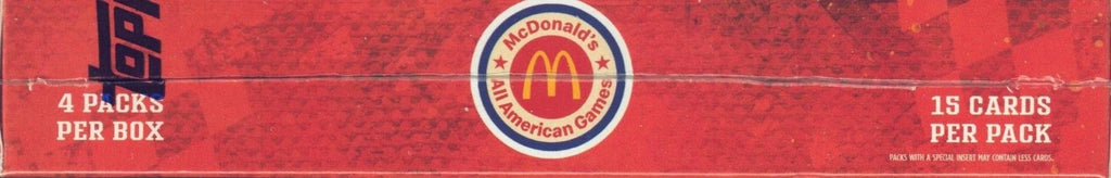2025 Topps McDonalds All American Basketball hobby Box