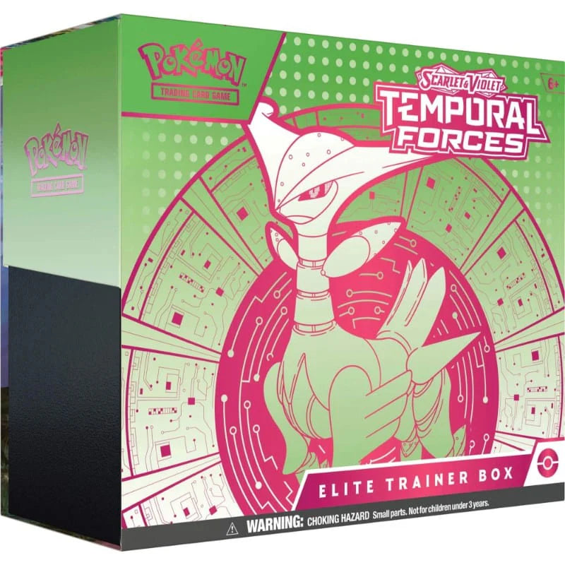 POKEMON TCG Scarlet & Violet Temporal Forces Elite Trainer Box